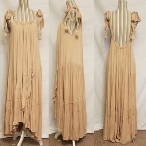 *SOLD* Free People Bare It All Maxi Dress